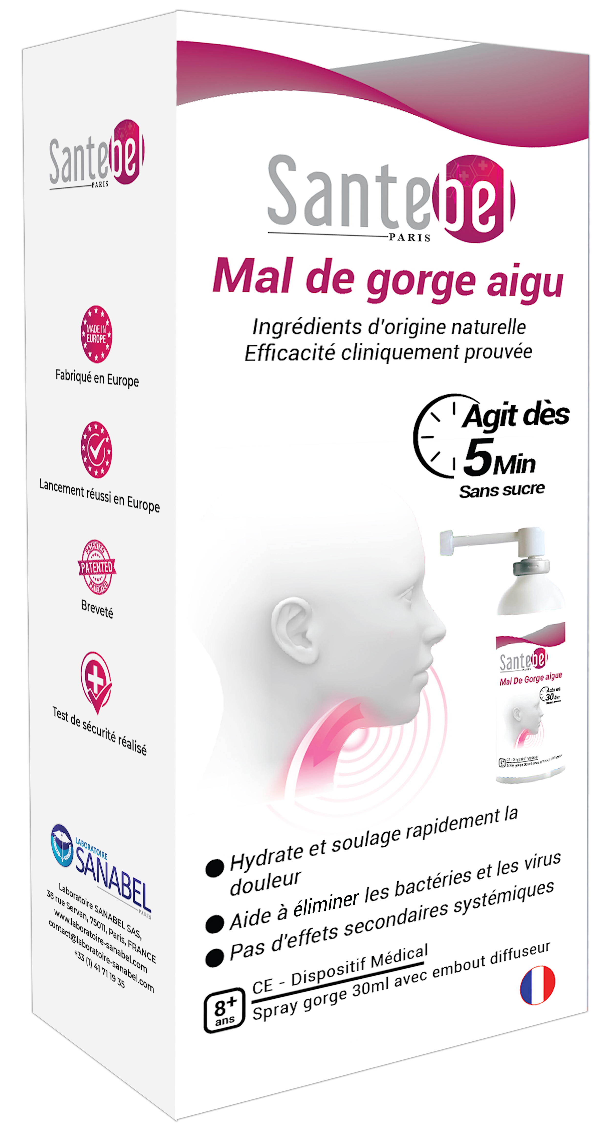 SANTEBEL Acute Sore Throat